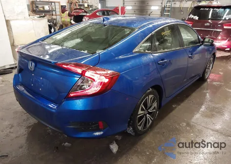 2018 Honda Civic Ex-L z USA, uszkodzony, nr VIN JHMFC1F7XJX019691